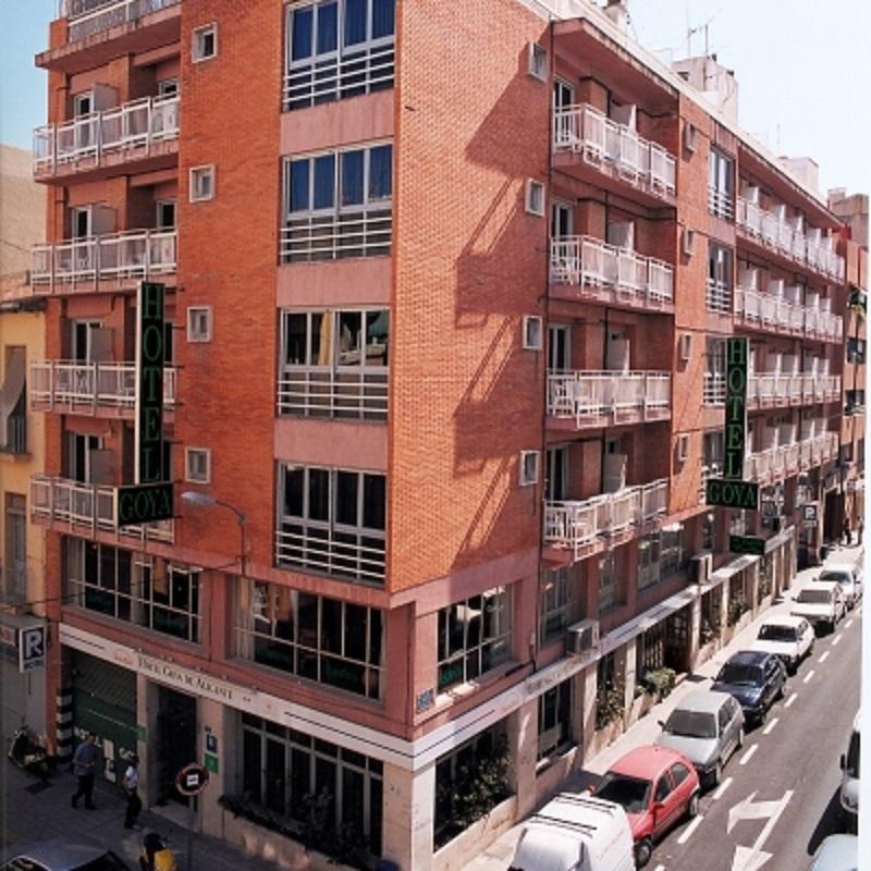 Hotel Goya Alicante Bagian luar foto